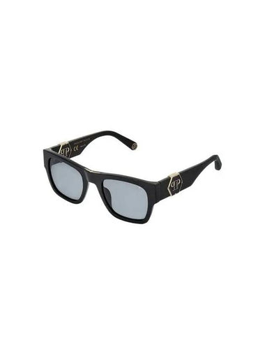 Men's Side Hexagon Logo Sunglasses Black 271216 - PHILIPP PLEIN - BALAAN 1