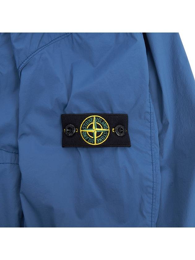 Kids Wappen Patch Bomber Jacket Dark Blue - STONE ISLAND - BALAAN 8