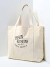 Palais Royal Shopping Tote Bag Ecru - MAISON KITSUNE - BALAAN 7