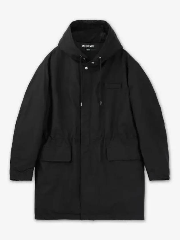 La Marrone Hooded Parka Black - JACQUEMUS - BALAAN 2