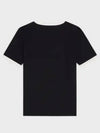 Paris T-Shirt in Cotton Jersey Black White - CELINE - BALAAN 7