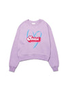 Brushed Options Soleil Patinted Heart Sweat Shirts LAVENDER - LE SOLEIL MATINEE - BALAAN 2