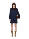 Mia Denim Short Dress Navy - A.P.C. - BALAAN 2