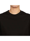 Crew Neck Cotton Short Sleeve T-shirt Black - JIL SANDER - BALAAN 6