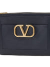 V Logo Clutch Bag Black - VALENTINO - BALAAN 8