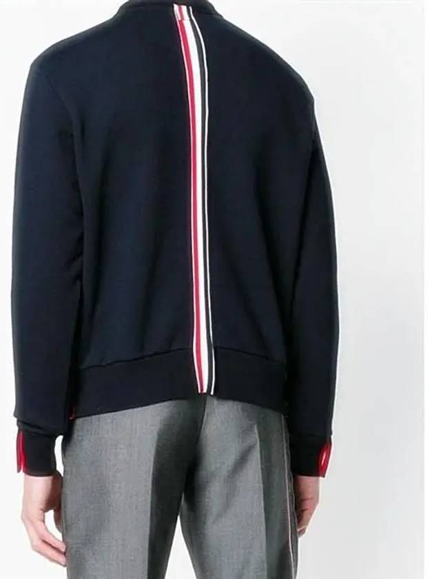 Center Back Stripe Crewneck Sweatshirt Navy - THOM BROWNE - BALAAN 5