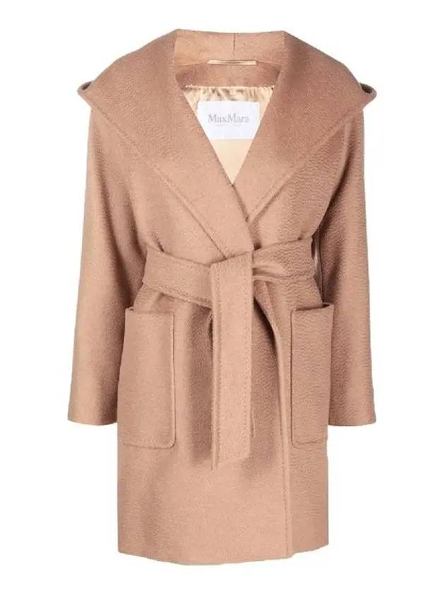 Rialto Collar Robe Single Coat Camel - MAX MARA - BALAAN 2