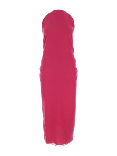 midi dress FDC821AQ33 F1M2C PINK - FENDI - BALAAN 1