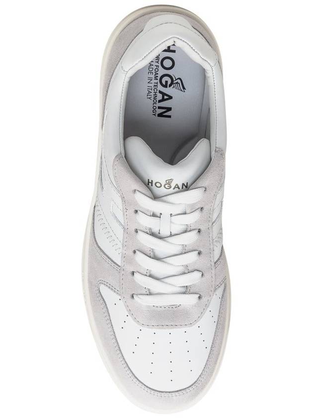 Hyperlight Leather Low Top Sneakers White - HOGAN - BALAAN 5