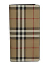 Vintage Check Canvas Long Wallet Beige - BURBERRY - BALAAN 2