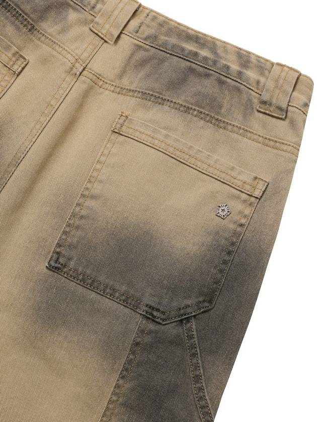 Runway Spray Chino Wide Pants Dusty Beige - ULKIN - BALAAN 6