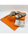 Izmir Sandals Noir - HERMES - BALAAN 10