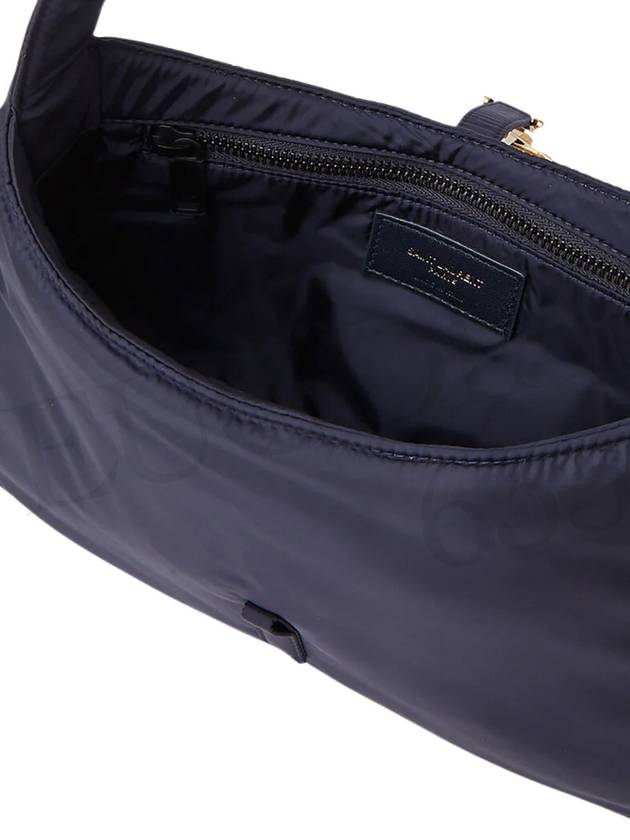 5 A 7 Regenerated Nylon Shoulder Bag Navy - SAINT LAURENT - BALAAN 7