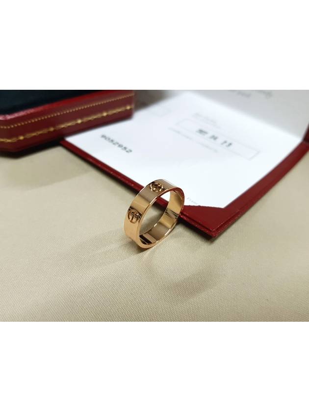 PG pink gold 18K love ring No 61 thick - CARTIER - BALAAN 3