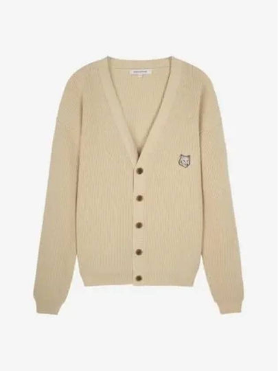 Bold Fox Head Cardigan Ivory - MAISON KITSUNE - BALAAN 2