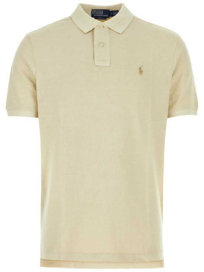 24 ss Cotton Polo Shirt 710910898006NATURAL B0031077568 - POLO RALPH LAUREN - BALAAN 2