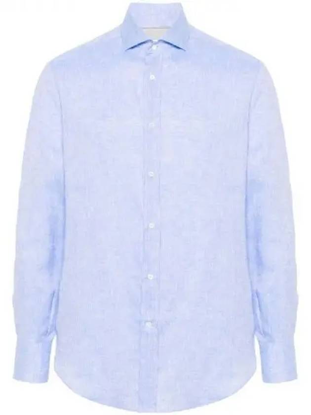 Linen long sleeve shirt 271834 - BRUNELLO CUCINELLI - BALAAN 1