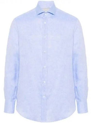 Linen long sleeve shirt 271834 - BRUNELLO CUCINELLI - BALAAN 1