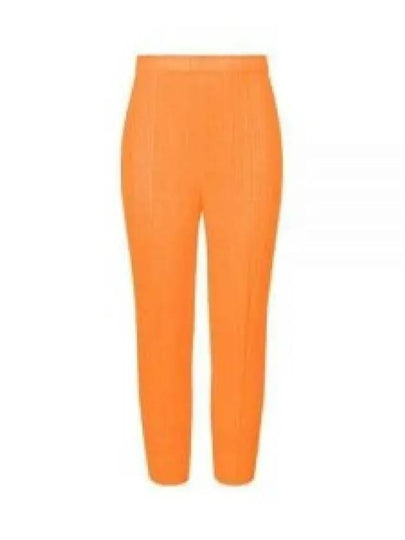 MC September Straight Pants Orange - ISSEY MIYAKE - BALAAN 2