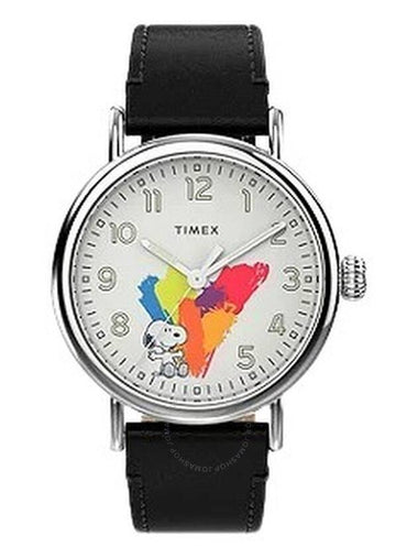 Timex Peanuts Quartz White Dial Men's Watch TW2V60900VQ - TIMEX - BALAAN 1