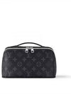 Toiletry Monogram Eclipse Coated Canvas Pouch Bag Black - LOUIS VUITTON - BALAAN 2