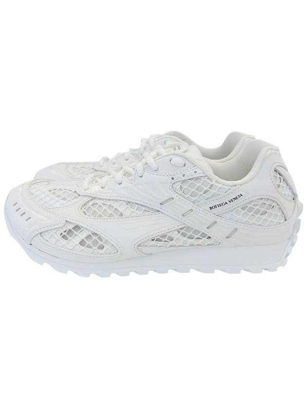 Orbit Mesh Low Top Sneakers White - BOTTEGA VENETA - BALAAN 3