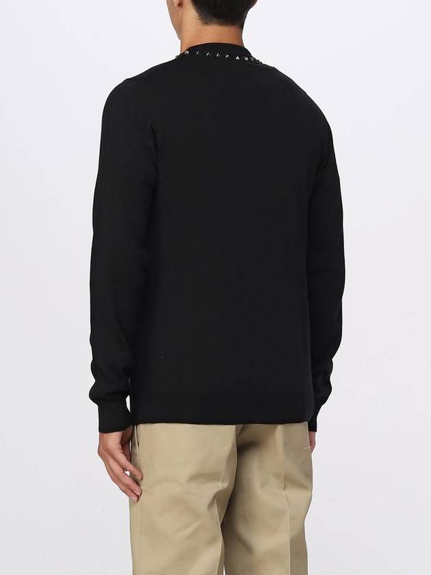 Valentino Rockstud wool cardigan - VALENTINO - BALAAN 3