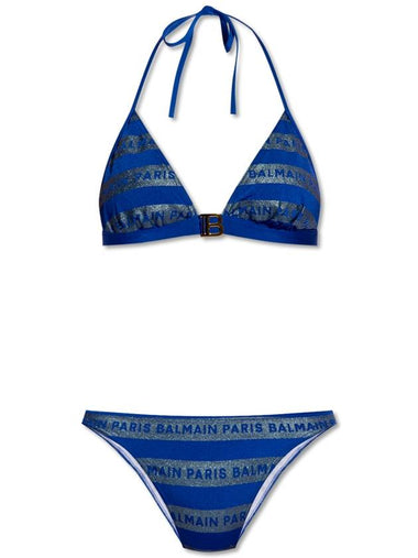 Balmain Reversible Bikini, Women's, Blue - BALMAIN - BALAAN 1