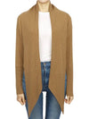 Pirate Women's Cardigan WK030Z CAMEL BROWN - ALLSAINTS - BALAAN 3