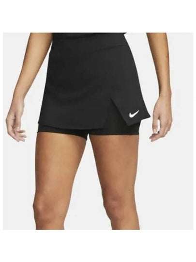 Court Dri Fit Victory Tennis A-Line Skirt Black - NIKE - BALAAN 2