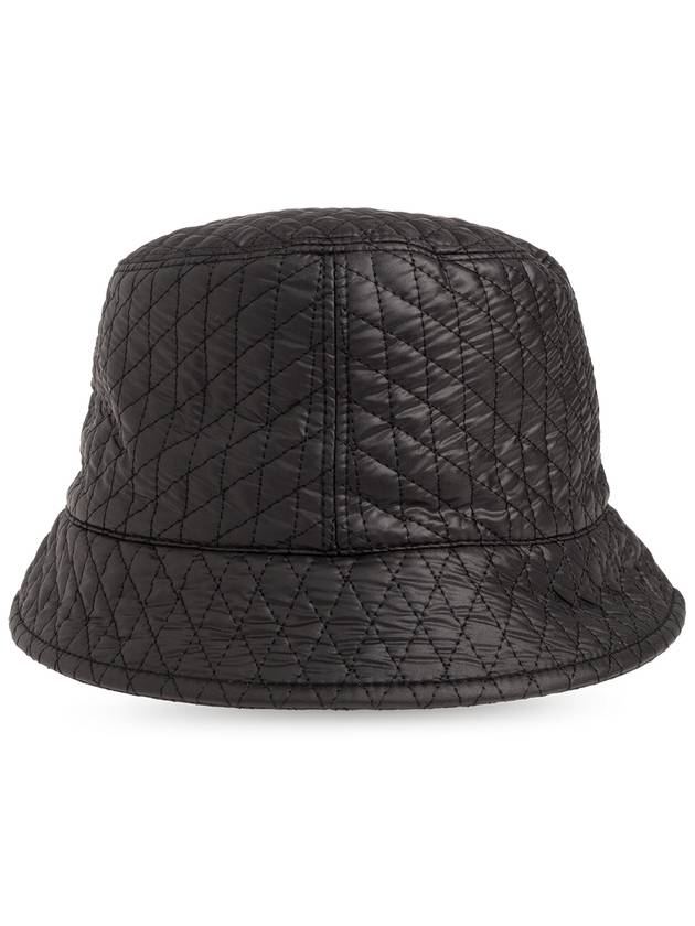 Quilted Nylon Bucket Hat Black - MONCLER - BALAAN 4