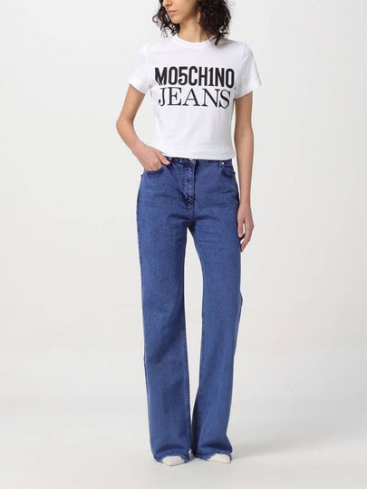 T-shirt Moschino Jeans in jersey di cotone - MOSCHINO - BALAAN 2