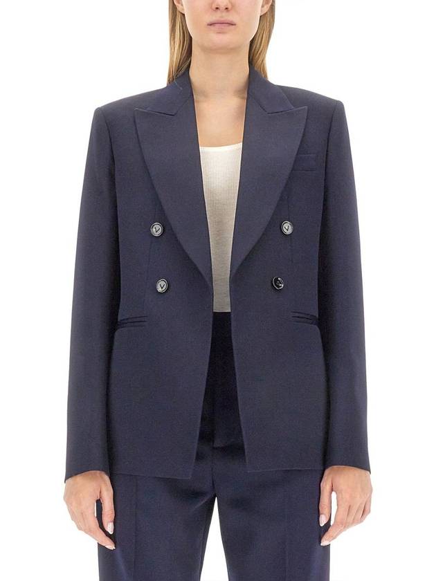 Sartorial Wool Jacket Navy - BOTTEGA VENETA - BALAAN 2