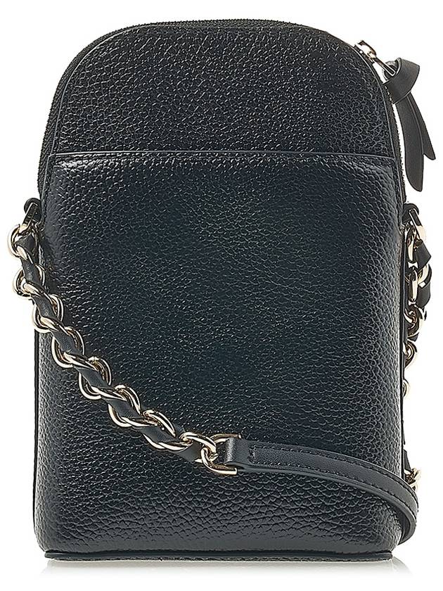 Jet Set Charm Leather Cross Bag Black - MICHAEL KORS - BALAAN 4