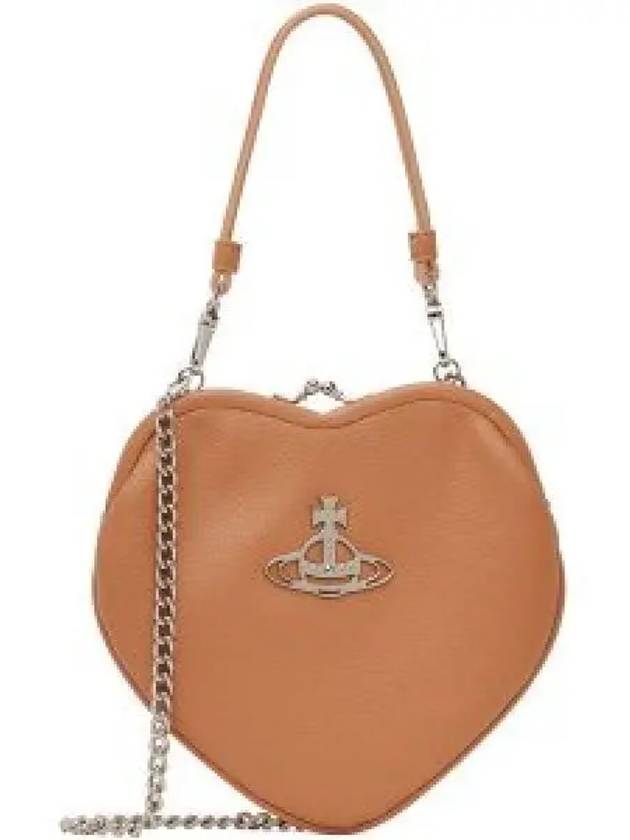 Belle Heart Frame Shoulder Bag Brown - VIVIENNE WESTWOOD - BALAAN 2