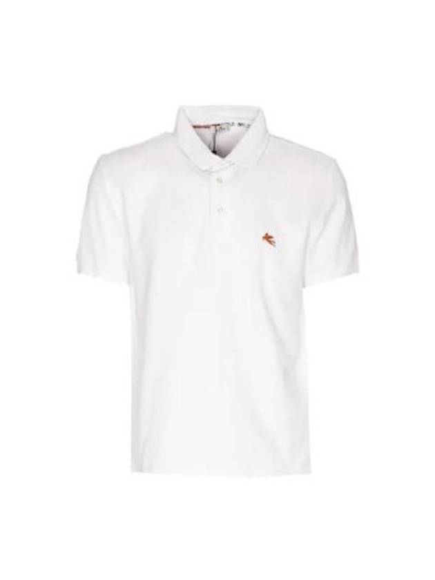 Cotton Polo Shirt White - ETRO - BALAAN 2