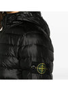 Loom Woven Chambers R-Nylon Down-TC Light Hoodie Down Jacket Black - STONE ISLAND - BALAAN 5