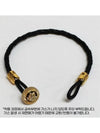 Medusa Biggie Leather Bracelet Black - VERSACE - BALAAN 6