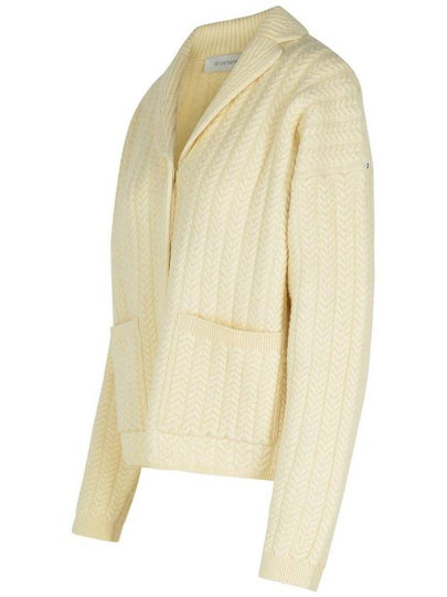 Sportmax 'Tubinga' Ivory Wool Blend Cardigan - MAX MARA SPORTMAX - BALAAN 2