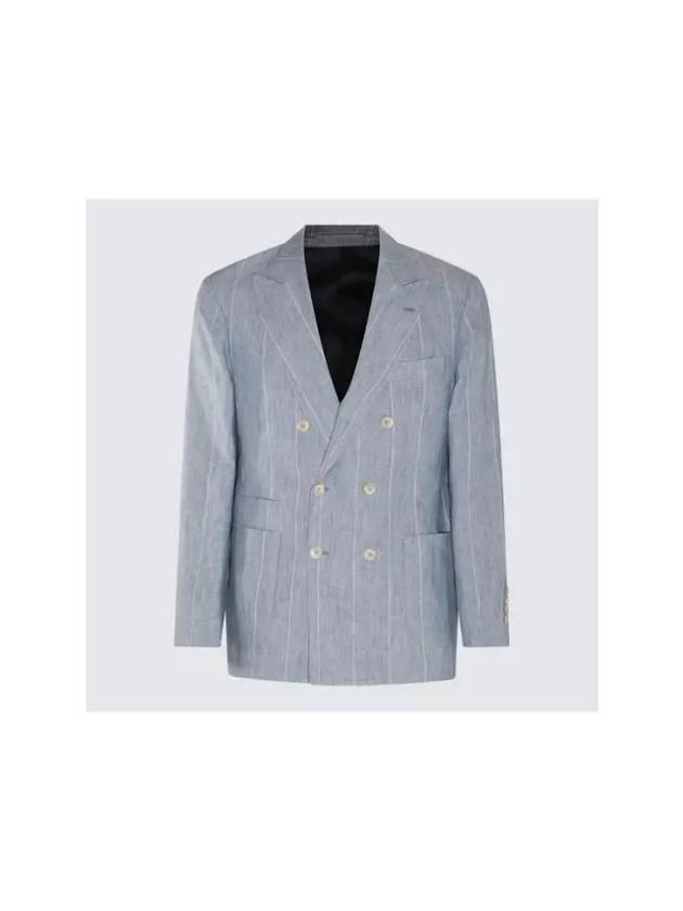 24 ss Linen Suit WITH Stripe Motif MB400LDBHC006 B0651009647 - BRUNELLO CUCINELLI - BALAAN 2