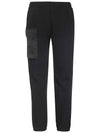 Pantalone Felpa Cotton Track Pants Black - TEN C - BALAAN 4