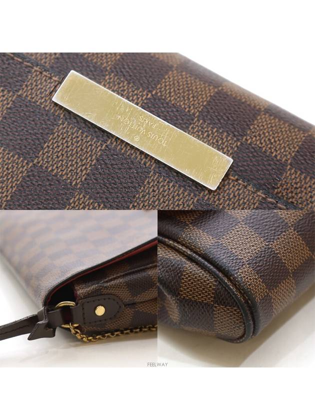 Daejeon Used Luxury Goods M41129 Favorite MM Damier Eben Shoulder Bag - LOUIS VUITTON - BALAAN 7