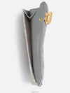 SADDLE Flap Compact Zipper Card Wallet Gray - DIOR - BALAAN 3