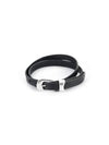 Men's 2cm Leather Belt Black - OUR LEGACY - BALAAN 2