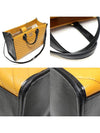 627332 Yellow Black Two tone Matelasse Chevron Gold Plated GG Marmont Medium Tote 2WAY - GUCCI - BALAAN 6