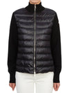 Logo patch wool padding black - MONCLER - BALAAN 2