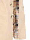 Camden Heritage Car Single Breasted Coat Beige - BURBERRY - BALAAN 6