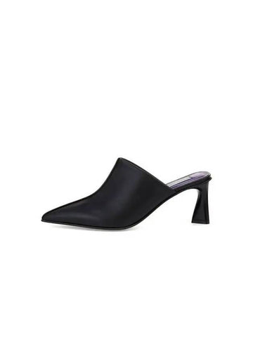 STELLA McCARTNEY ELSA POINT TOE MULES BLACK - STELLA MCCARTNEY - BALAAN 1