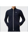 JLINDEBERG Bridge Hybrid Windbreaker Jacket Navy - J.LINDEBERG - BALAAN 5