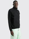 Garment Dyed OLD Treatment Zip Up Jacket Black - STONE ISLAND - BALAAN 5